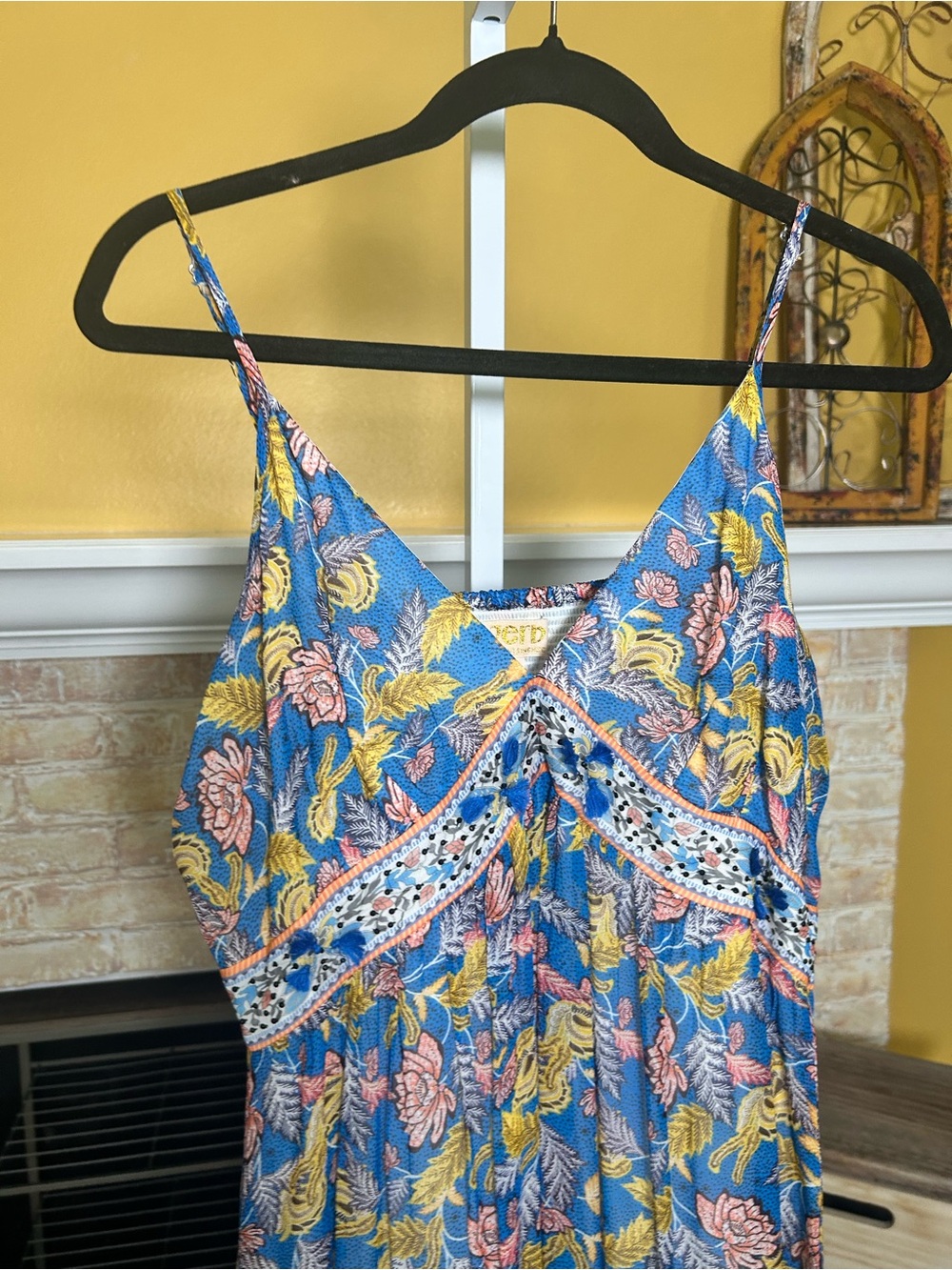 Anthropologie Verb by Pallavi Singhee Vineyard Tiered Maxi Dress | Size 14 #138 - Picture 6 of 11